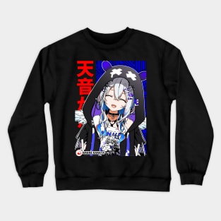 Amane Kanata With Hoodie Crewneck Sweatshirt